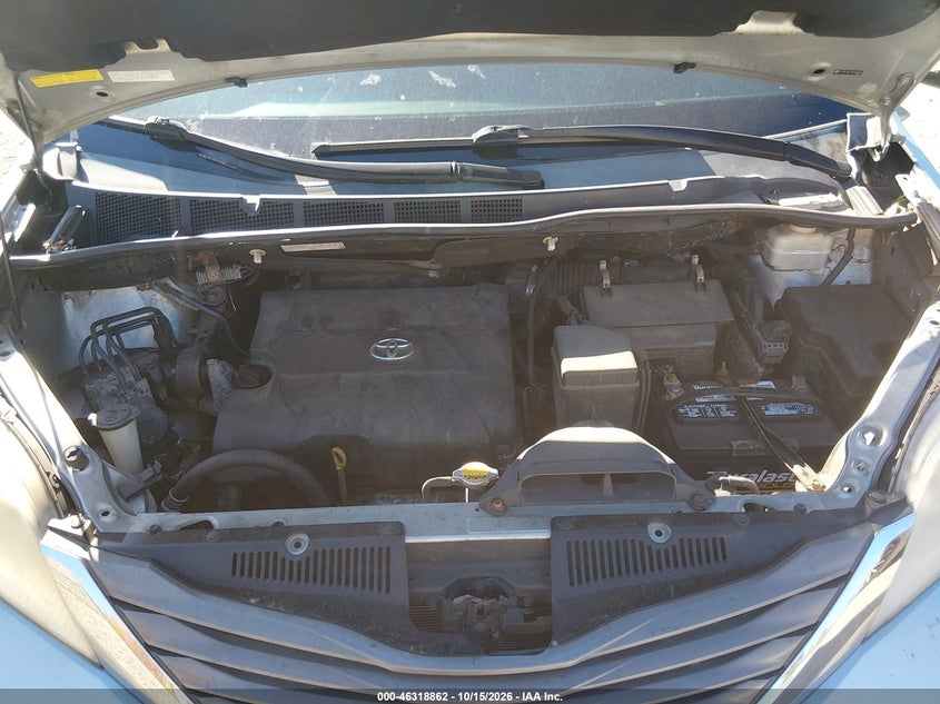 TOYOTA SIENNA 2011 VIN 5TDDK3DC7BS006895