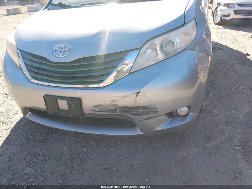 TOYOTA SIENNA 2011 VIN 5TDDK3DC7BS006895
