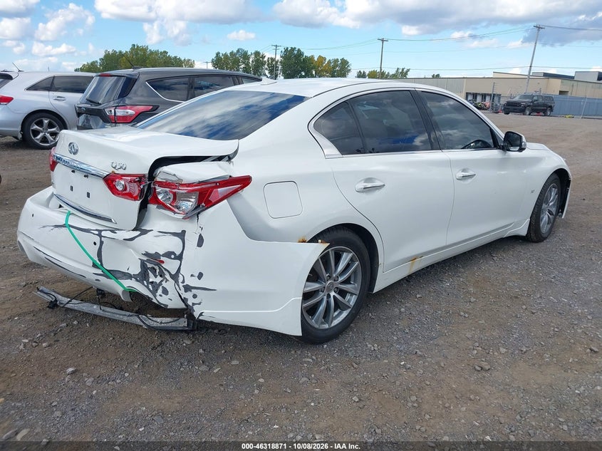 Vin: jn1bv7arxem683957, lot: 46819093, infiniti q50 premium 20144