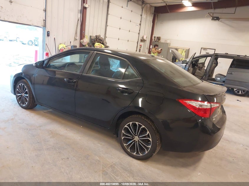 Vin: 5yfburhe1gp549675, lot: 46819117, toyota corolla s premium 20163