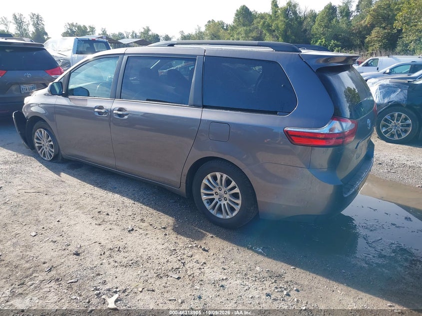 Vin: 5tdyk3dc1fs635883, lot: 46819127, toyota sienna xle premium 8 passenger 20153