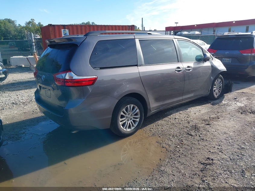 Vin: 5tdyk3dc1fs635883, lot: 46819127, toyota sienna xle premium 8 passenger 20154