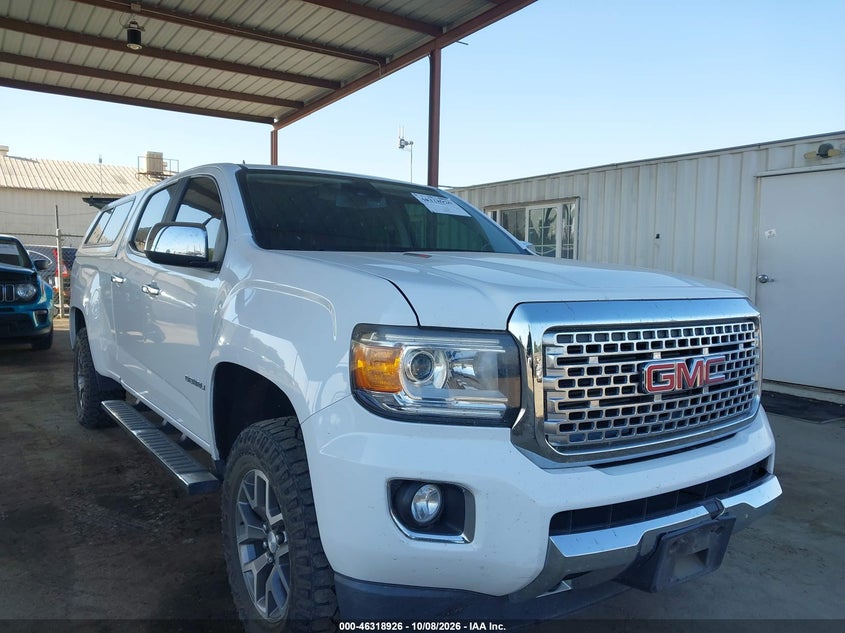 Vin: 1gtp6ee10l1222001, lot: 46819148, gmc canyon 4wd  long box denali 20201