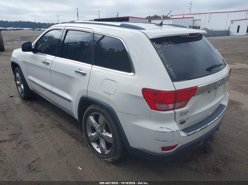 Vin: 1c4rjfcg4cc342828, lot: 46819152, jeep grand cherokee overland 20123