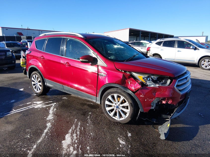 Vin: 1fmcu0jd9hud18136, lot: 46819166, ford escape titanium 2017 img_1