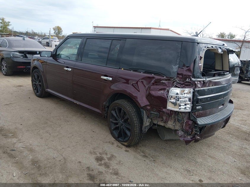 Vin: 2fmhk6c85kba17665, lot: 46819217, ford flex sel 20193