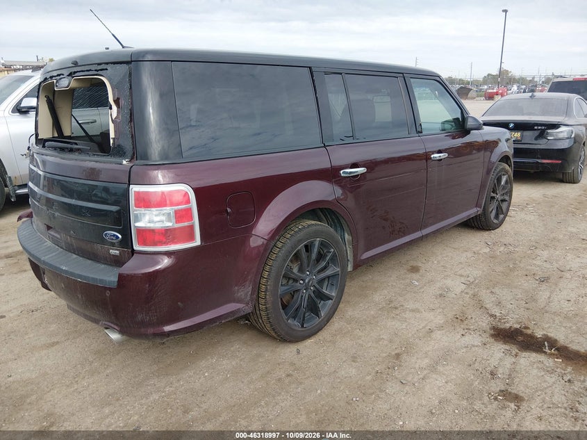 Vin: 2fmhk6c85kba17665, lot: 46819217, ford flex sel 20194