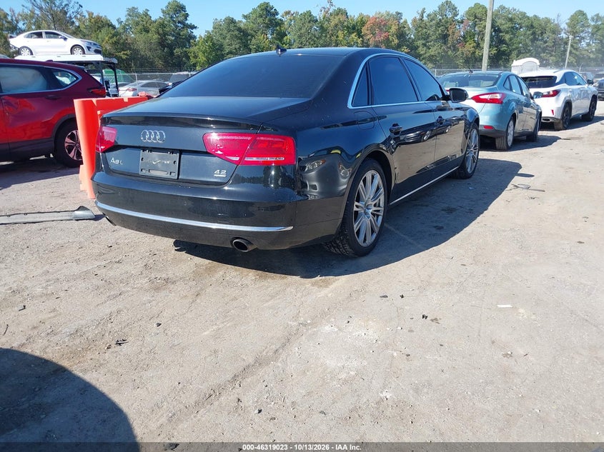 Vin: waurvafd7bn014411, lot: 46819245, audi a8 l 4.2 20114