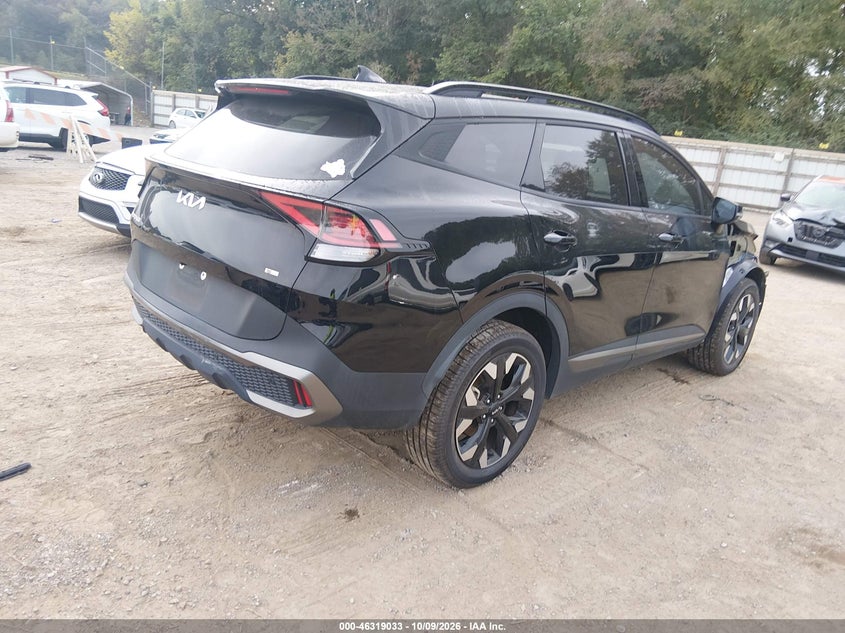 Vin: 5xyk6caf3pg008139, lot: 46819255, kia sportage x-line 20234