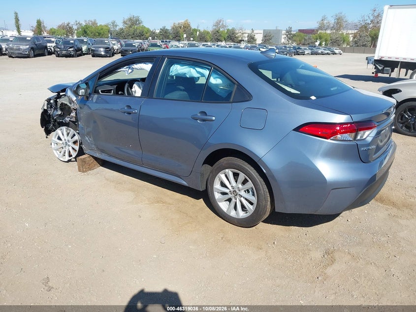 Vin: 5yfb4mde5tp477138, lot: 46819258, toyota corolla le 20263