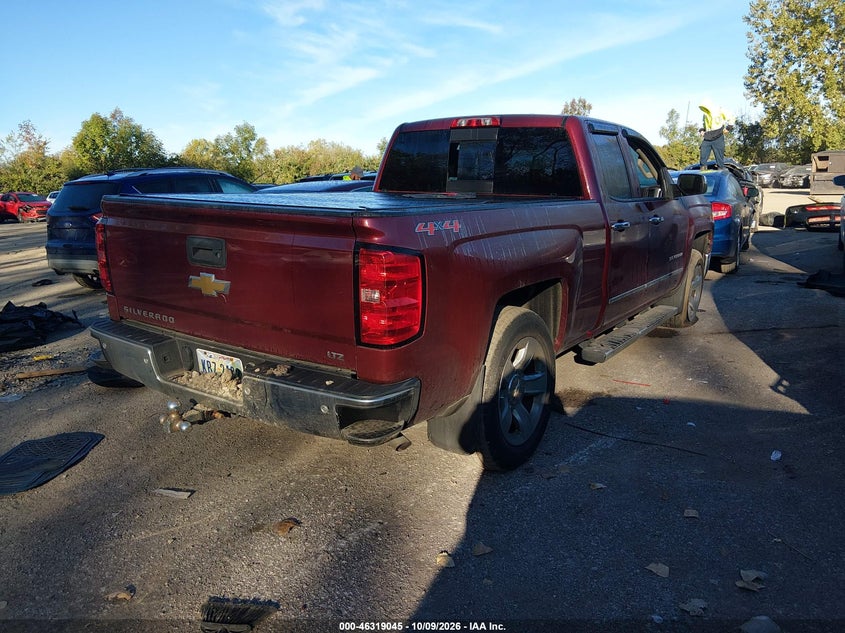 Vin: 1gcvksec2ez371100, lot: 46819267, chevrolet silverado 1500 1lz 20144