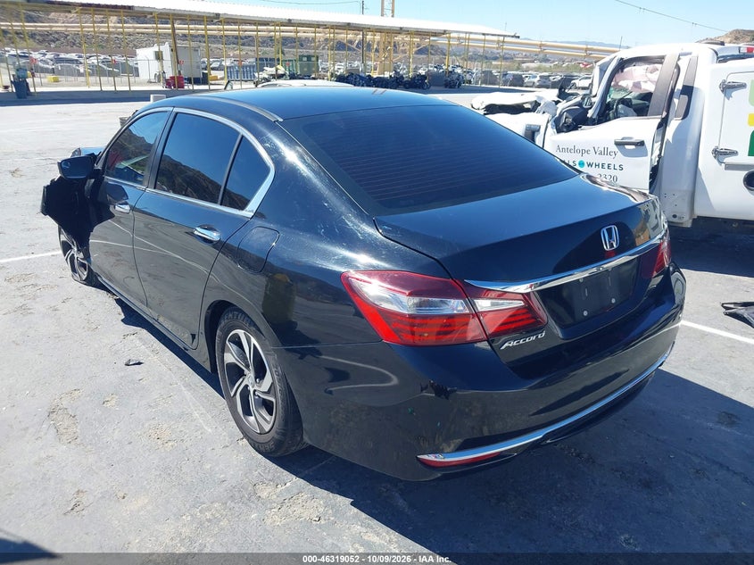 Vin: 1hgcr2f30ga066229, lot: 46819274, honda accord lx 20163
