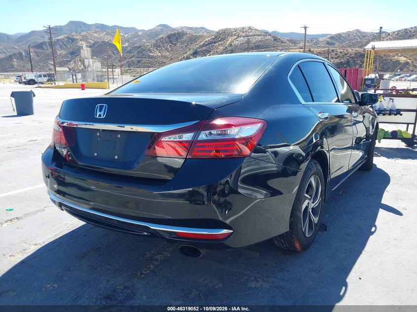 Vin: 1hgcr2f30ga066229, lot: 46819274, honda accord lx 20164
