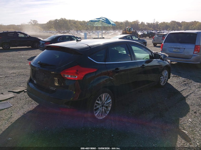 Vin: 1fadp3n24gl328805, lot: 46819282, ford focus titanium 20164