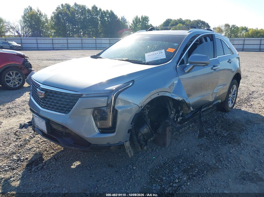 Vin: 1gyfzdr42sf157861, lot: 46819332, cadillac xt4 awd premium luxury 20252