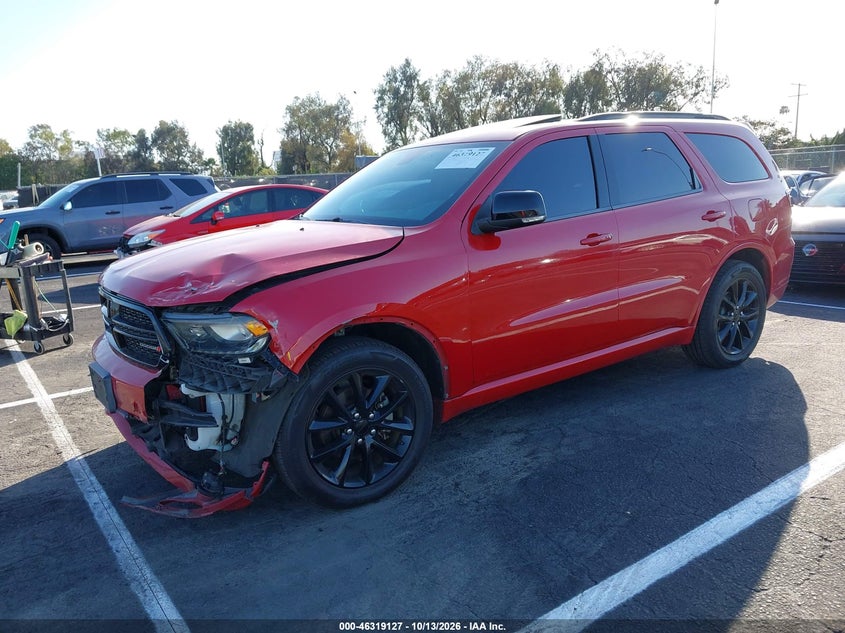 Vin: 1c4rdhdg2hc732741, lot: 46819349, dodge durango gt rwd 20172