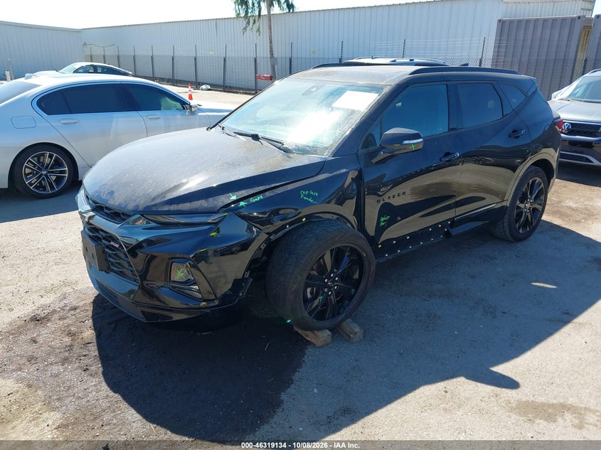 Vin: 3gnkbers3ks598463, lot: 46819355, chevrolet blazer rs 20192