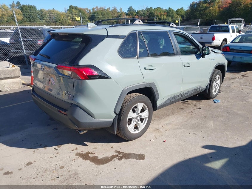 Vin: 2t3rwrfv5lw089075, lot: 46819360, toyota rav4 hybrid xle 20204