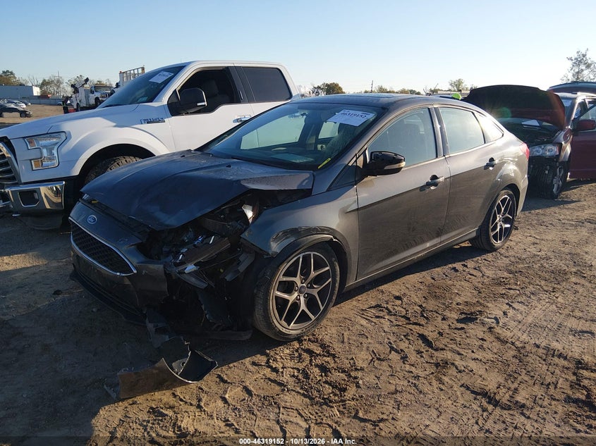 Vin: 1fadp3h28jl258101, lot: 46819374, ford focus sel 20182