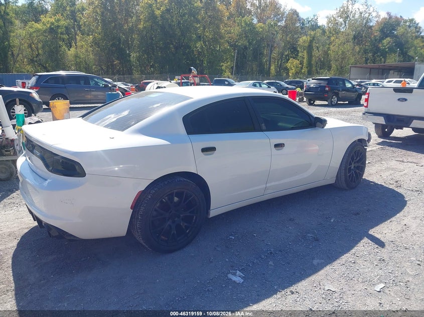 Vin: 2c3cdxat2gh254001, lot: 46819381, dodge charger police 20164