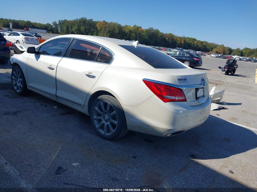 Vin: 1g4gd5g32ef208400, lot: 46819438, buick lacrosse premium i group 20143