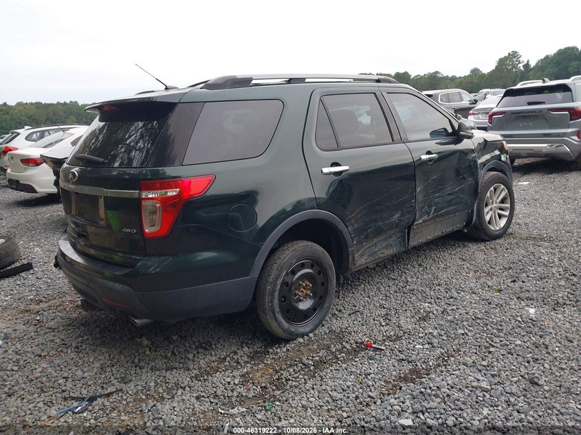 Vin: 1fm5k8d83dga95791, lot: 46819443, ford explorer xlt 20134