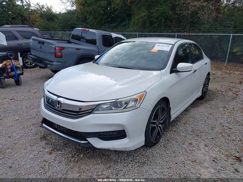 Vin: 1hgcr2f14ha103430, lot: 46819446, honda accord sport se 20172