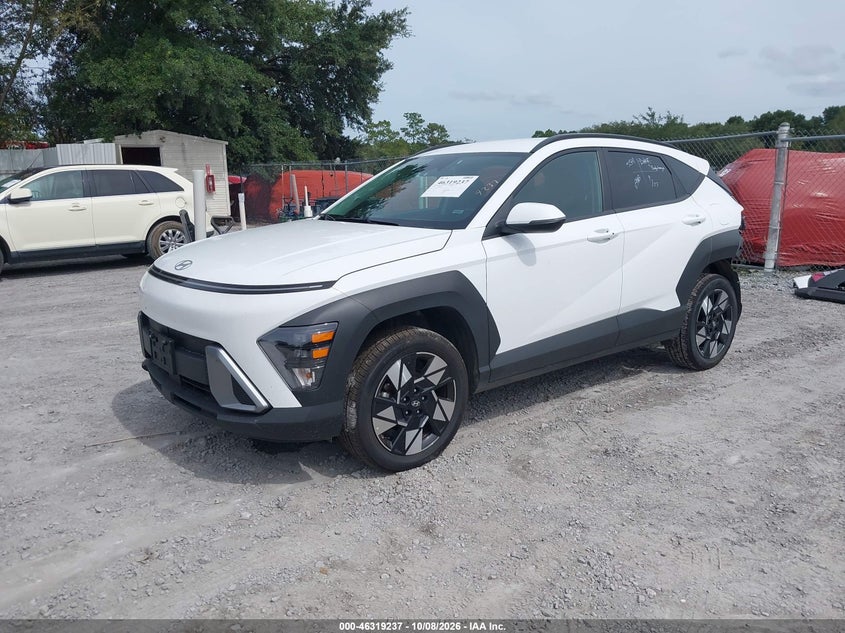 2025 Hyundai Kona Sel, Rear, IAAI, VIN KM8HBCAB6SU323152 — photo 2
