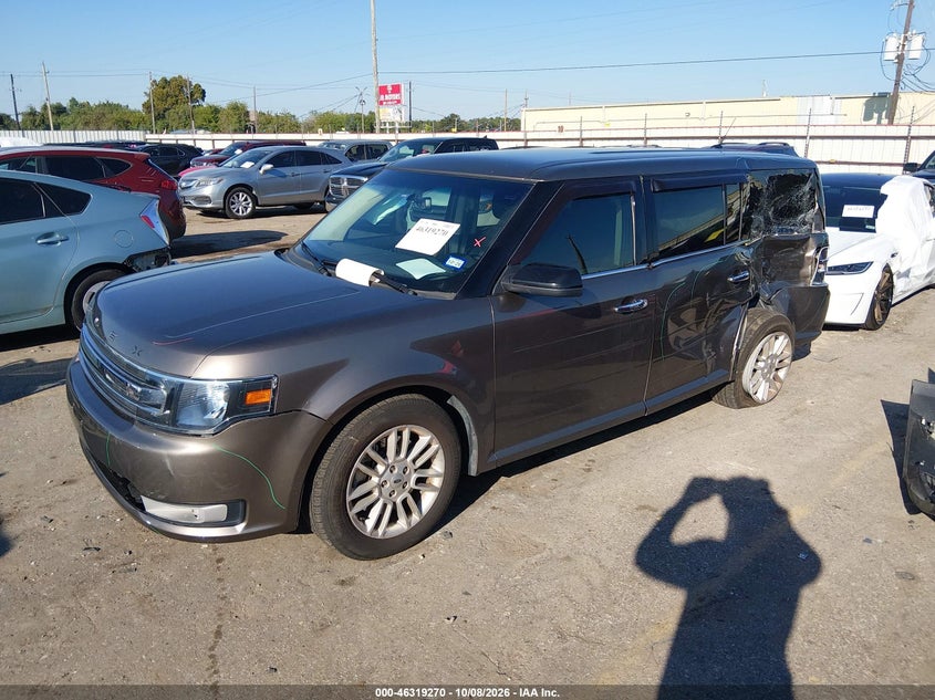 Vin: 2fmgk5c80kba14856, lot: 46819492, ford flex sel 20192