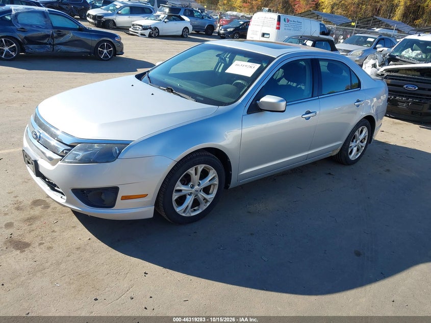 Vin: 3fahp0ha2cr153940, lot: 46819505, ford fusion se 20122