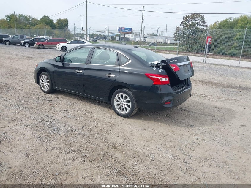 Vin: 3n1ab7ap6ky287259, lot: 46819519, nissan sentra sv 20193