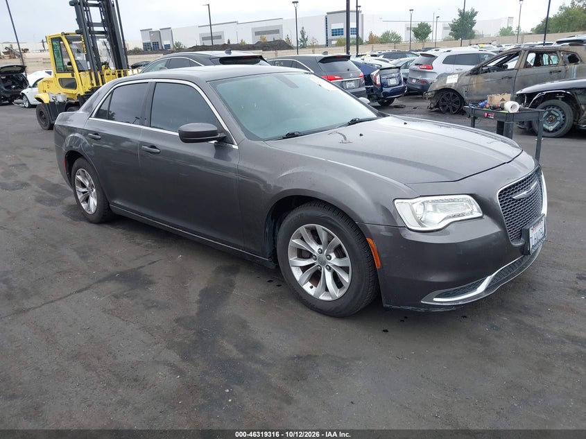 Vin: 2c3ccaagxfh931510, lot: 46819537, chrysler 300 limited 20151