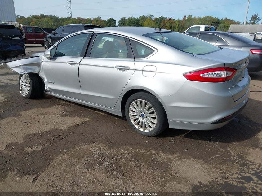 Vin: 3fa6p0lu6dr218038, lot: 46819556, ford fusion hybrid se 20133