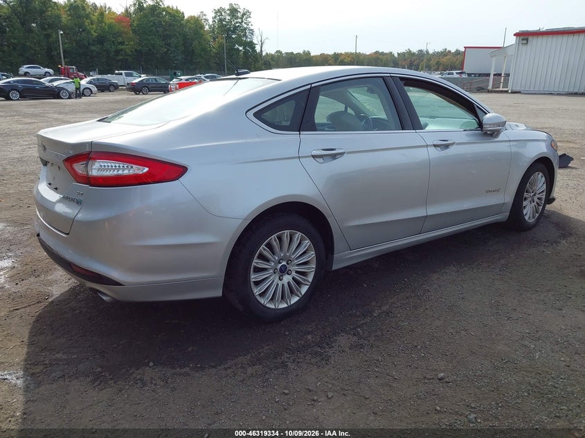Vin: 3fa6p0lu6dr218038, lot: 46819556, ford fusion hybrid se 20134