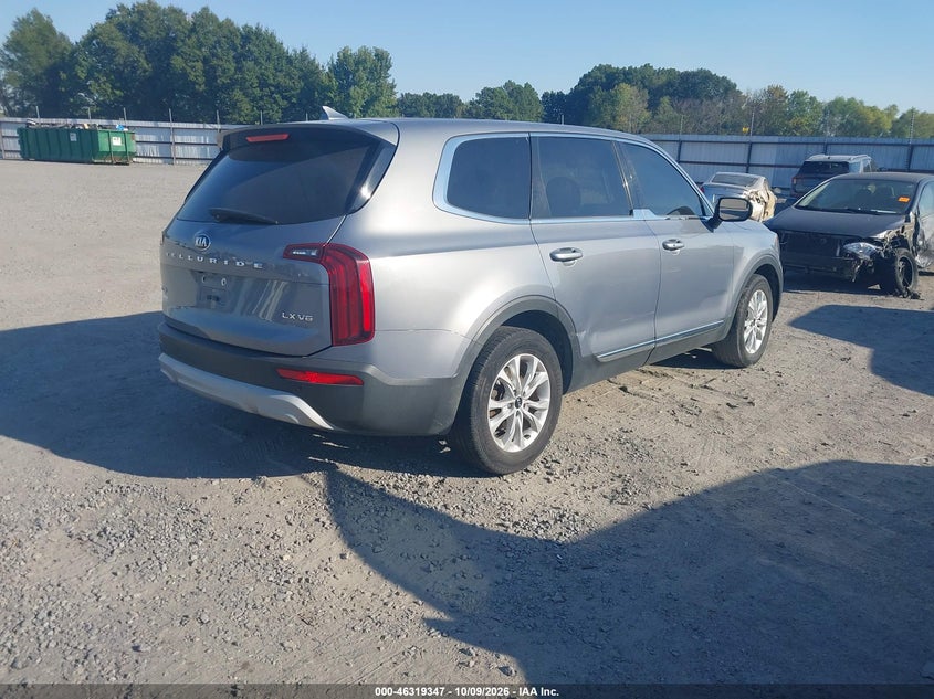 Vin: 5xyp2dhc4lg068878, lot: 46819569, kia telluride lx 20204