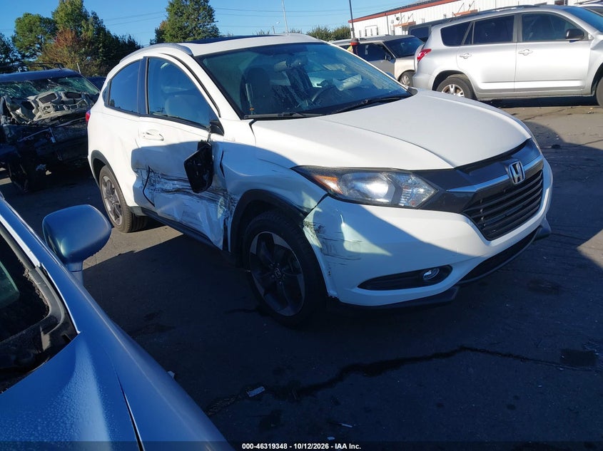 Vin: 3czru5h7xjm711773, lot: 46819570, honda hr-v ex-l 20181
