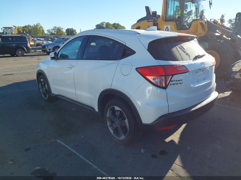 Vin: 3czru5h7xjm711773, lot: 46819570, honda hr-v ex-l 20183