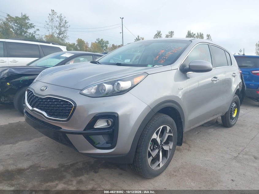 2022 Kia Sportage Lx, Left Side, IAAI, VIN KNDPMCAC7N7967023 — photo 2