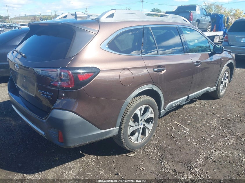 Vin: 4s4btapc1l3101391, lot: 46819655, subaru outback touring 20204