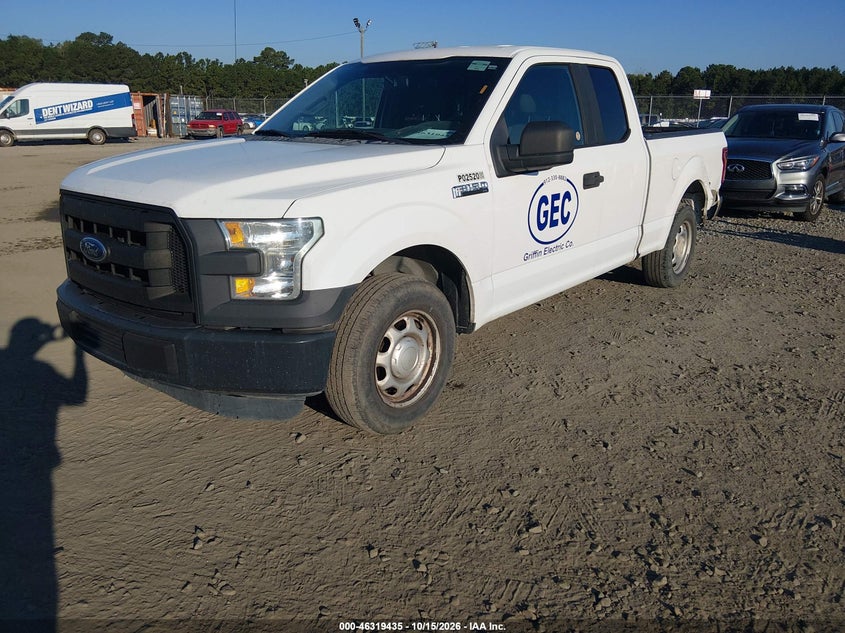 Vin: 1ftex1c84ffb13626, lot: 46819657, ford f-150 xl 20152