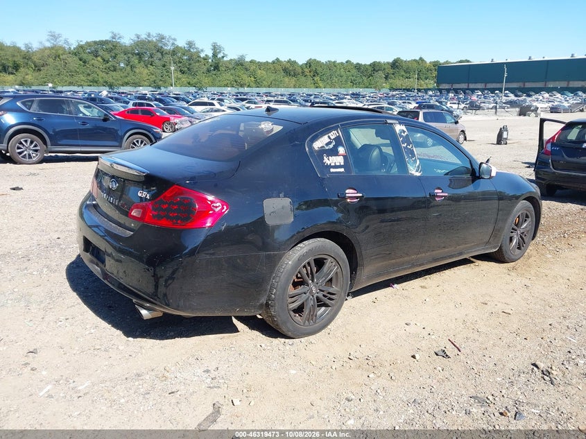 Vin: jn1cv6arxdm356360, lot: 46819695, infiniti g37x 20134