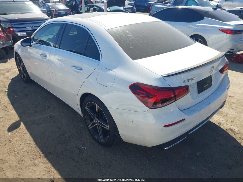 Vin: w1k3g4eb1mj299563, lot: 46819704, mercedes-benz a 220 20213