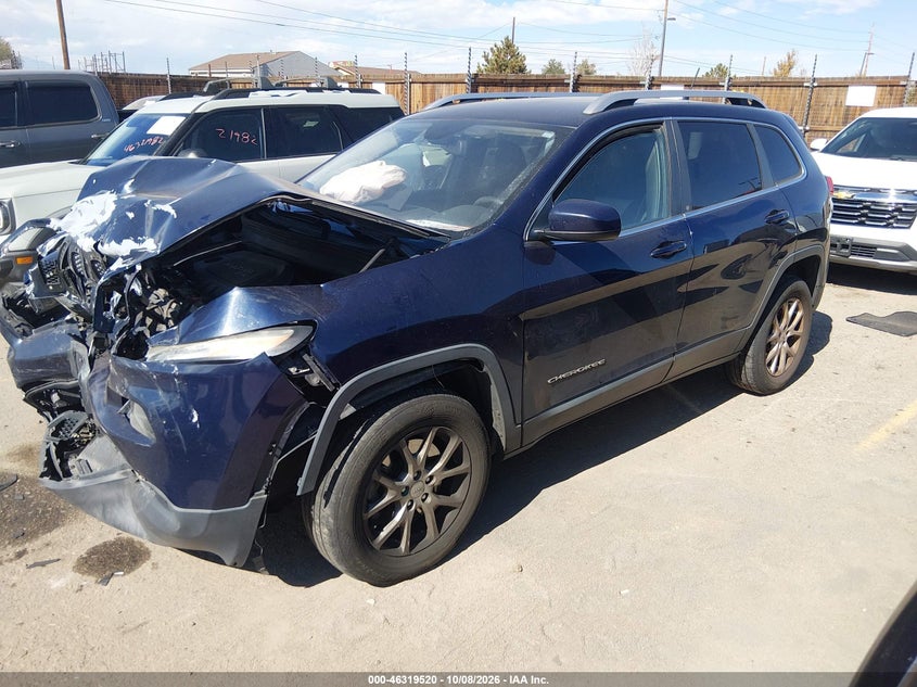 Vin: 1c4pjmcb2ew295056, lot: 46819742, jeep cherokee latitude 20142