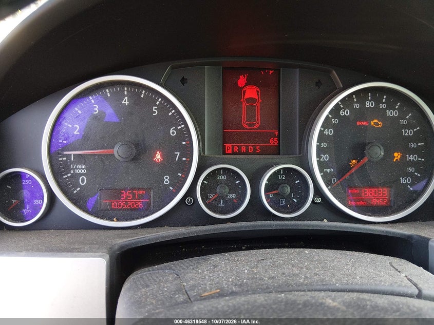 VOLKSWAGEN TOUAREG 2 2008 VIN WVGBE77L18D020678