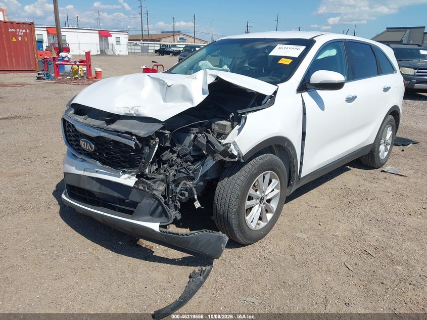 Vin: 5xypg4a57lg677931, lot: 46819778, kia sorento 3.3l lx 20202