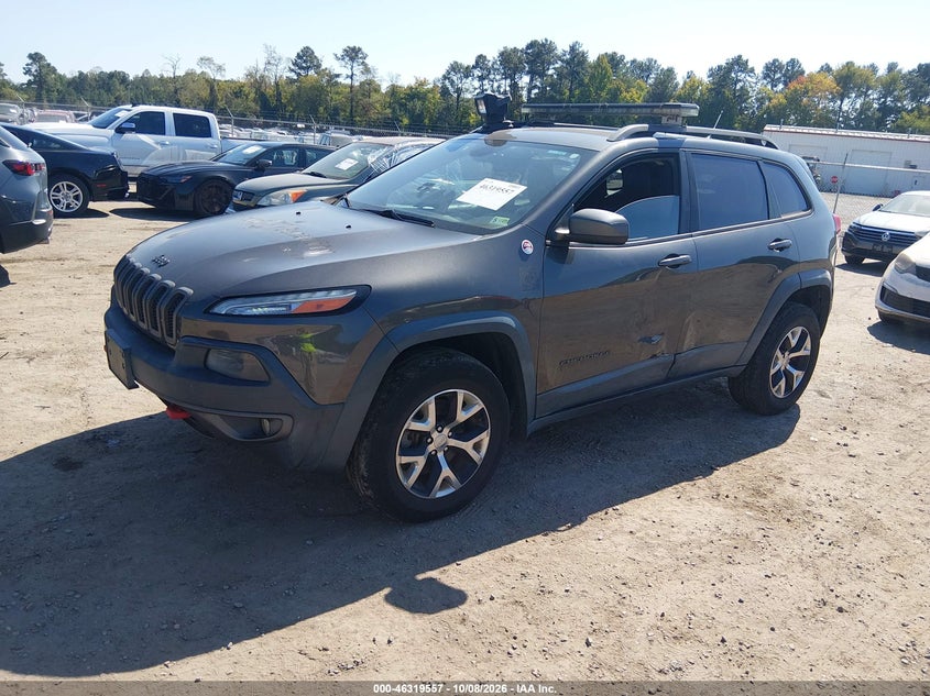 Vin: 1c4pjmbb5ew243907, lot: 46819779, jeep cherokee trailhawk 20142