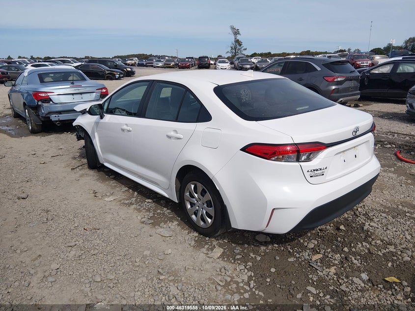 Vin: 5yfb4mde4tp438010, lot: 46819780, toyota corolla le 20263