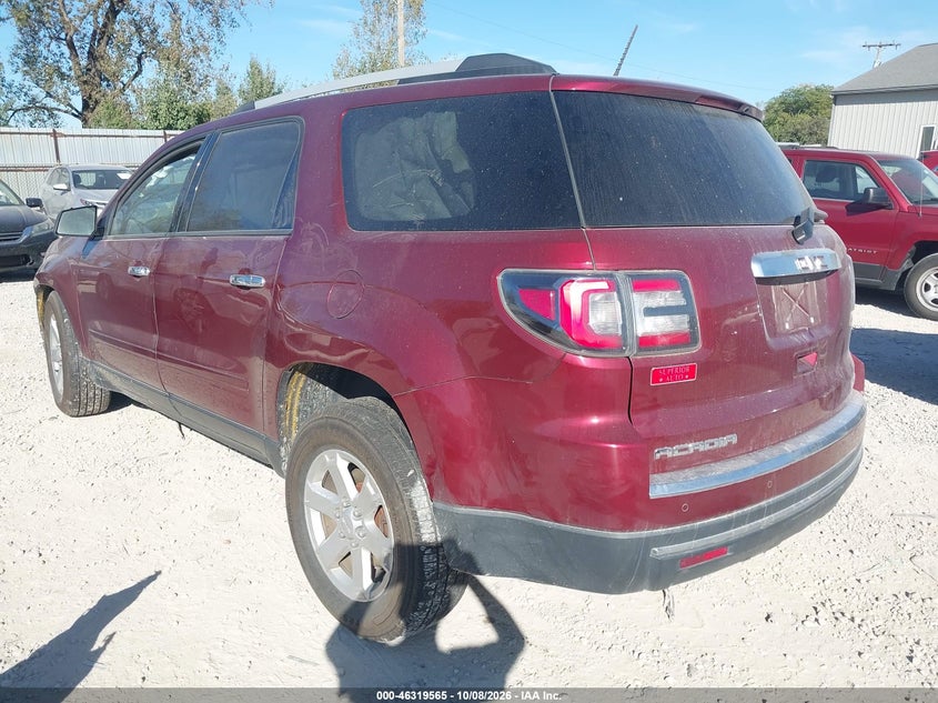 Vin: 1gkkvned3gj118314, lot: 46819787, gmc acadia sle-1 20163