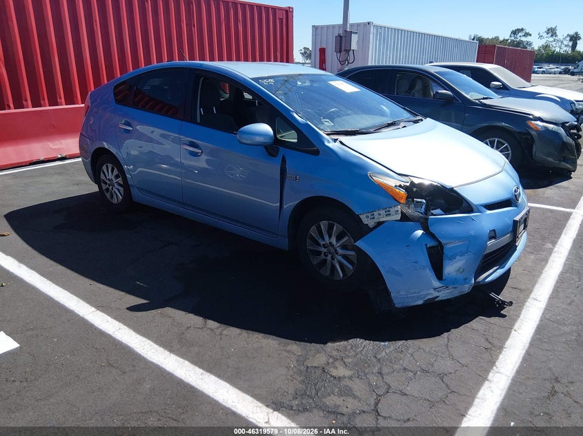 Vin: jtdkn3dp2c3029070, lot: 46819801, toyota prius plug-in 20121