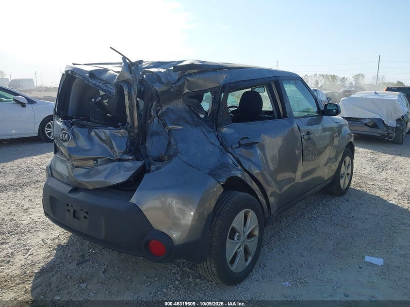 Vin: kndjn2a23f7211601, lot: 46819831, kia soul 20154